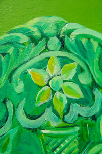 Green Shield, Poland / Original on Canvas