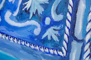 Blue Siddur / Original Painting